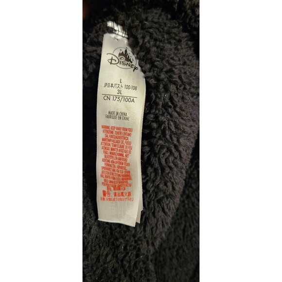 Disney Spirit Jersey Mickey Mouse Steamboat Willie Black Fleece Adult Large - Picture 10 of 10